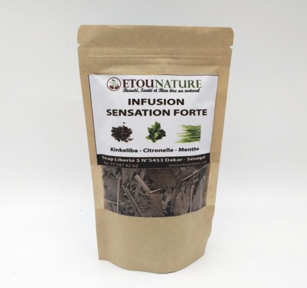 infusion kinkeliba citronnelle et menthe