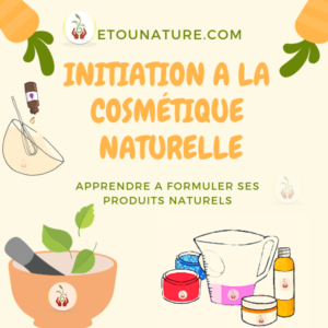 Atelier Initiation à la cosmétique naturelle