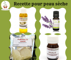 Recette pour peau sèche