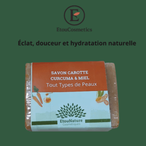 Savon Carotte, Curcuma et miel